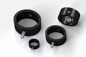 amortiguador de vibración / para máquina / compacto / amortiguamiento radial