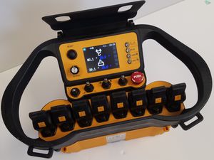 telemando de radio / de joystick / robusto / de seguridad