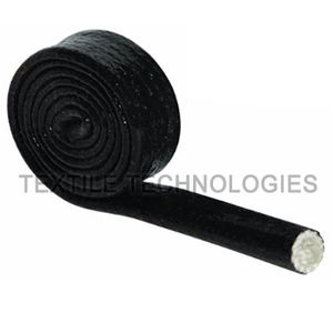 funda de fibra de vidrio / de protección térmica / tubular / para cables