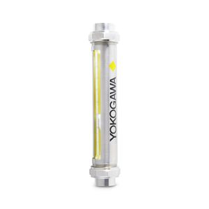 caudalímetro de área variable / para líquido / para gas / con tubo de metal