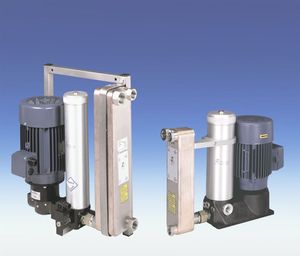 unidad de filtración aceite / compacta / de refrigeración