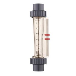 caudalímetro de área variable / para líquido / con tubo de material plástico / de precisión
