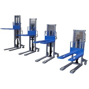apiladora manual / hidráulica / con operador a pie / para manutención