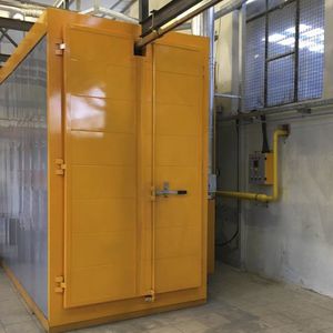 horno de polvo / de cámara / de túnel / eléctrico