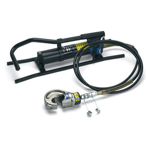 engastadora de conectores / manual / hidráulica / con pedal