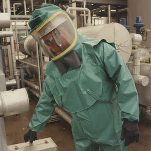 capucha de protección química / de PVC / de trabajo / transpirable