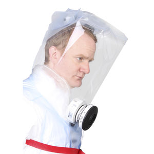 capucha de PVC / de alta visibilidad / impermeable / transpirable