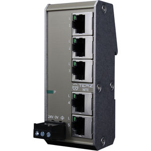 conmutador Ethernet no administrable / 5 puertos / en riel DIN / RJ45