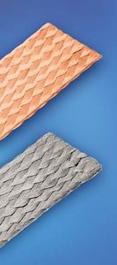 funda trenzada / para cables / para cables eléctricos / aluminio