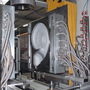 extrusión-soplado termoplástico / piezas técnicas / piezas estéticas / series grandes