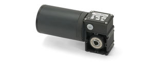 motorreductor eléctrico asíncrono / trifásico / de eje ortogonal / de tornillo sin fin