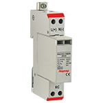 protector de sobretensión de tipo 3 / N-PE / modulable / DC