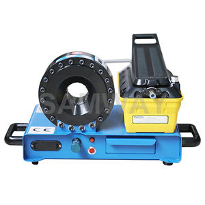 engastadora para tubos flexibles hidráulicos / automática / neumática / compacta