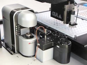 medidor de par de sobremesa / para tapón de botella / automatizado