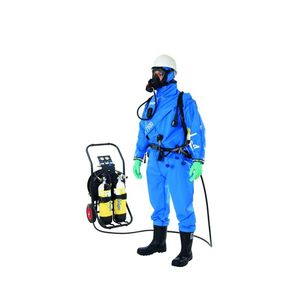 traje de trabajo / criogénico / de protección química