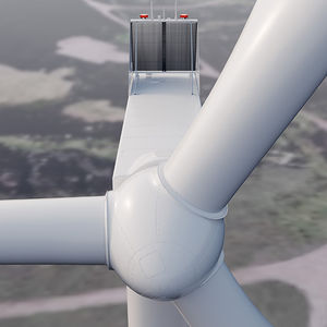 aerogenerador a reductor planetario / para vientos fuertes