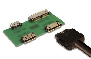 conector RF / SMT / hilo a tarjeta / paralelo