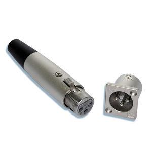 conector audio/vídeo / DIN / circular