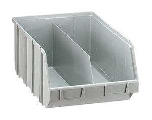cajón de plástico / para almacenamiento / apilable