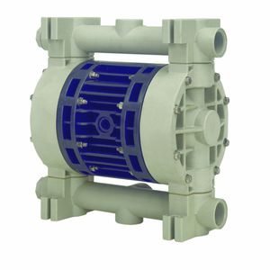 bomba de doble membrana / para fluidos agresivos / neumática / de descarga