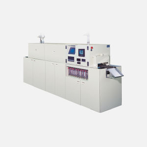 horno de secado / de cinta transportadora / eléctrico / continuo