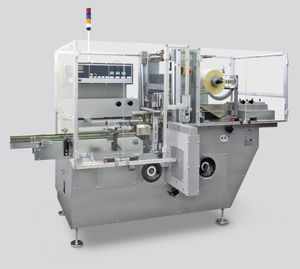 máquina de embalaje automática / controlada por PLC / con film / para tubos