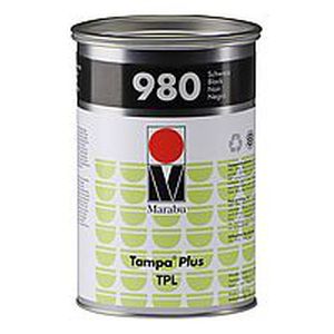 tinta de tampografía / a base de disolvente / para papel / para vidrio