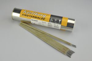 electrodo de soldadura envuelto / en varilla / para soldadura bajo el agua / DIN 2302
