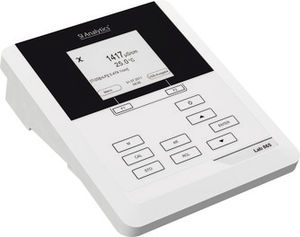 pHmetro de sobremesa / de laboratorio / con pantalla LCD / con electrodo en punta