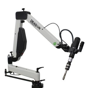 máquina de roscar con brazo articulado / eléctrica