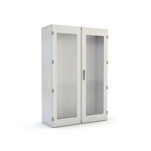 armario de control / eléctrico / de almacenamiento / con puerta transparente