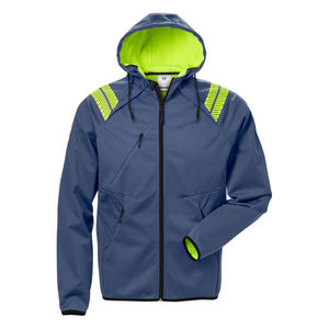 chaqueta de trabajo / impermeable / de poliéster / con cremallera