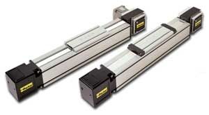 actuador lineal / eléctrico / con correas dentadas / de acero