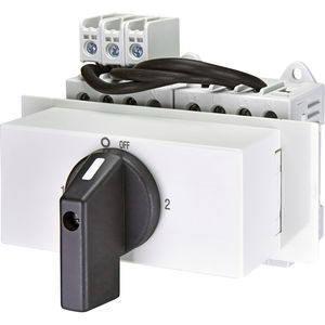 conmutador inversor manual / para riel DIN / 3 polos