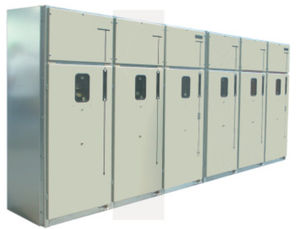 cuadro eléctrico de secundarios / de tensión media / aislado en aire / para rack para distribución eléctrica