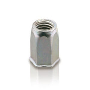 tuerca hexagonal / autoinsertable remachable / de acero