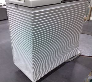 fuelle rectangular / acordeón de protección / estanco / estanco al polvo