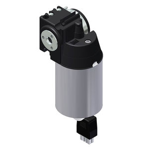 motorreductor DC / de ejes ortogonales / de tornillo sin fin / con eje hueco