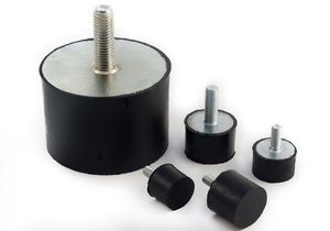 amortiguador de vibración / de fricción / de elastómero