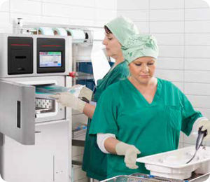 esterilizador de laboratorio / vertical / para el sector médico