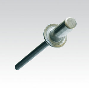 remache remachable / con cabeza ancha / de acero