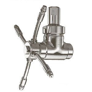 boquilla de limpieza / para agua / de chorro múltiple / de acero inoxidable