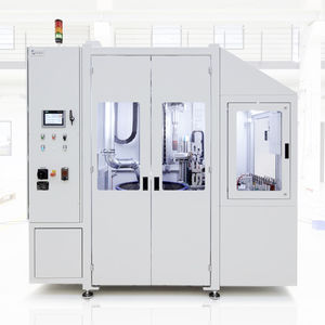 máquina de triboacabado de flujo continuo / rectificador / pulidora / de estantería de ángulos