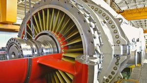 turbina de gas / aeroderivada / para generación de energía