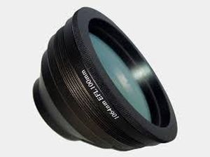 lente F-theta / de vidrio óptico / para láser / con distancia focal ajustable