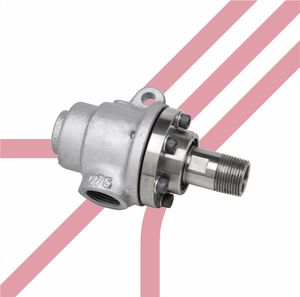 racor giratorio para agua / para aceite caliente / para vapor / de rodillos