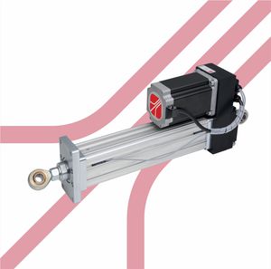 actuador lineal / eléctrico / de husillo de bolas / compacto