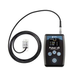 vibrómetro para vigilancia de máquina / para brazo / portátil / acelerómetro