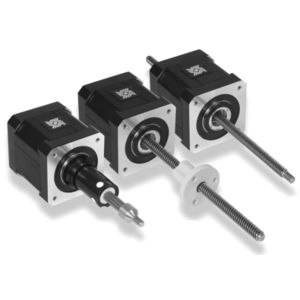 actuador lineal / eléctrico / paso a paso / compacto