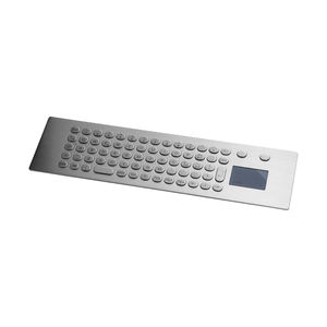 teclado en bastidor / empotrable / de tecla mecánica / 68 teclas